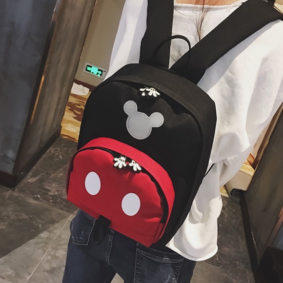 Mickey Mouse Backpack Diaper Bag Travel Bag - Picture 2 of 16